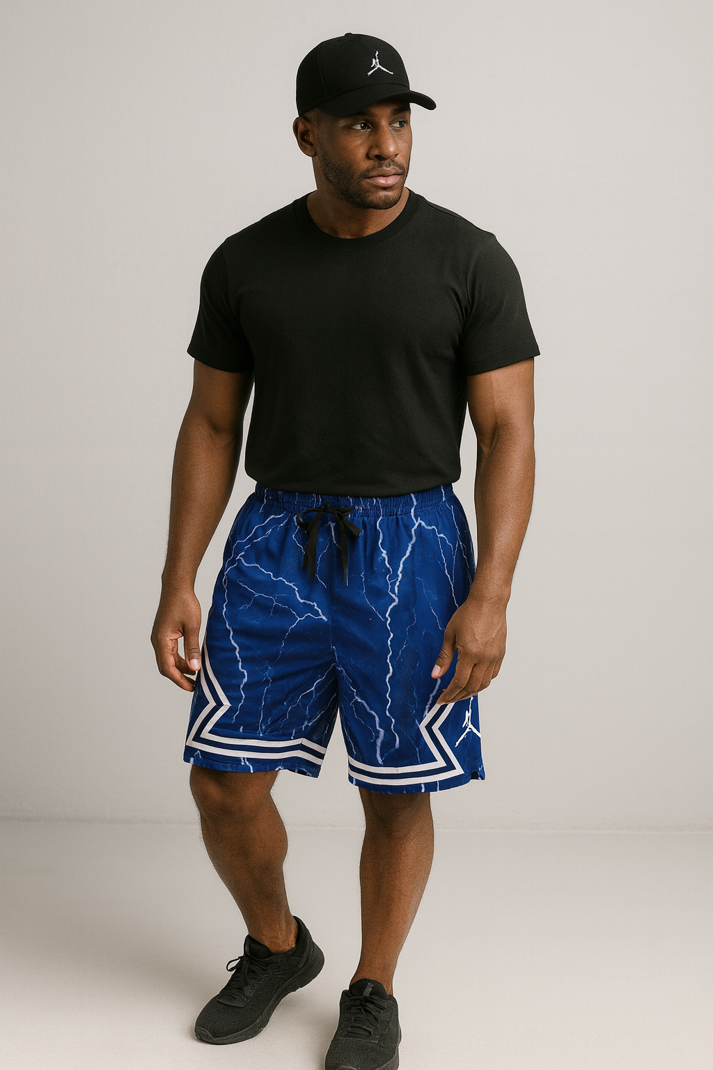 Short Jordan Diamond Rayos