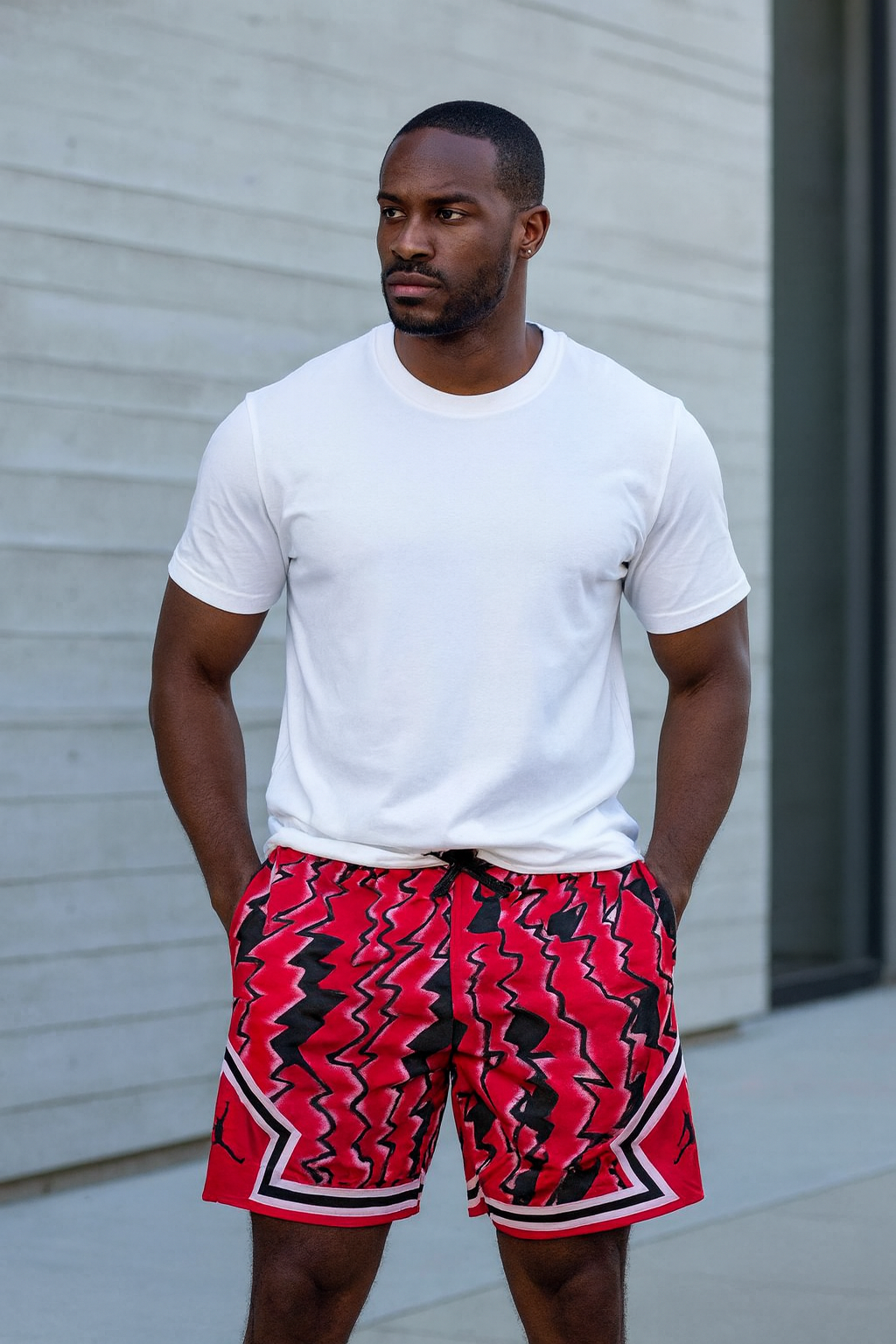 Short Jordan Diamond Rayos