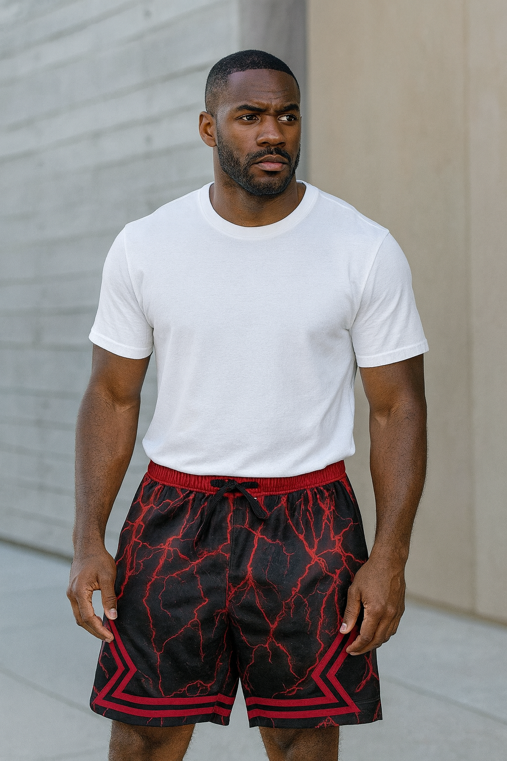 Short Jordan Diamond Rayos