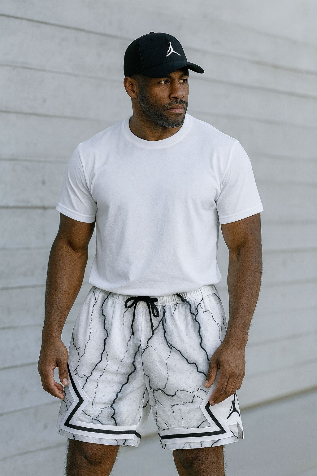 Short Jordan Diamond Rayos