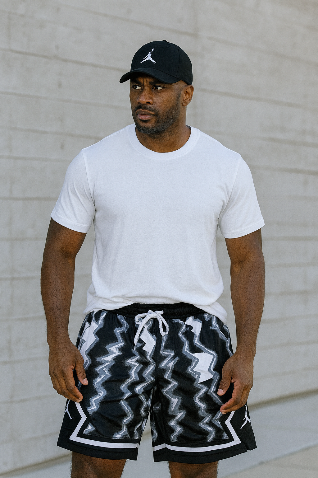 Short Jordan Diamond Rayos