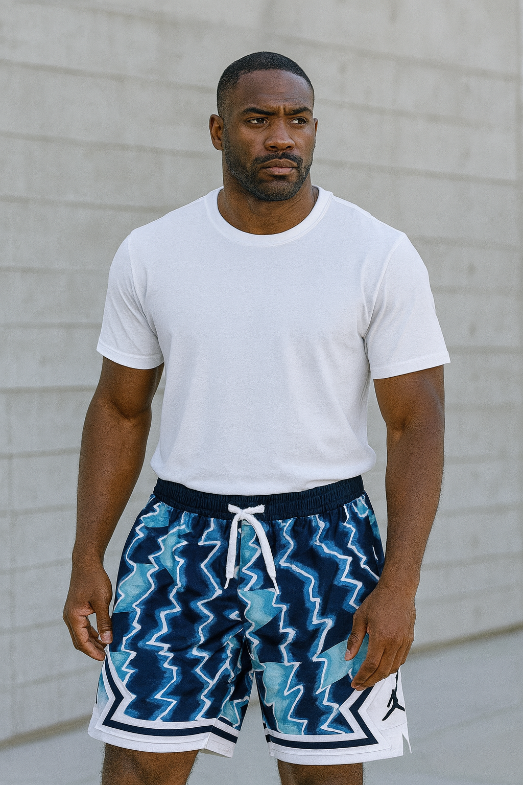 Short Jordan Diamond Rayos
