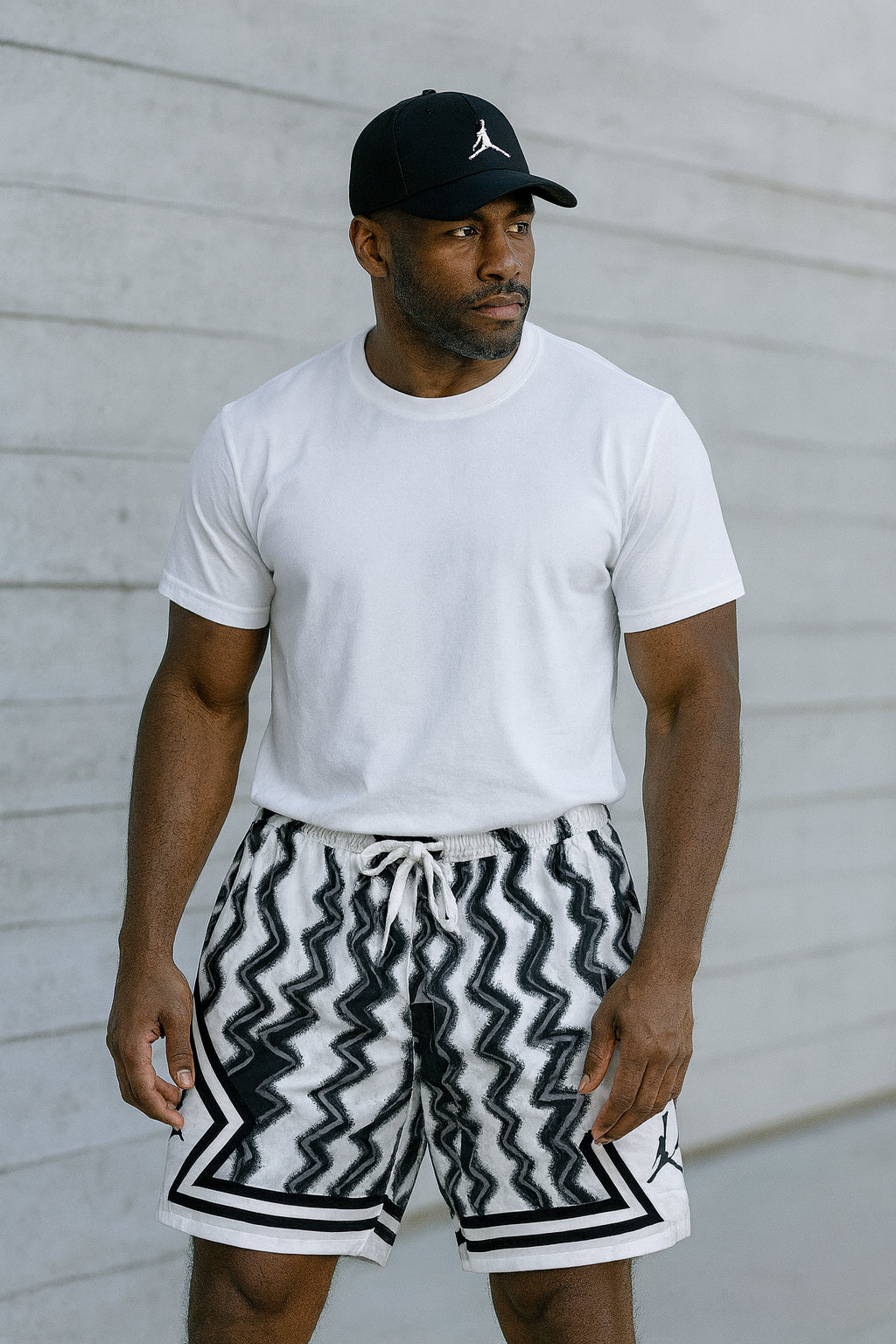 Short Jordan Diamond Rayos